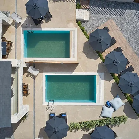 Villa Beachfront Alassa W Private Pools Complex Kotronion (West Mani)