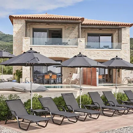 Beachfront Alassa W Private Pools Complex * Kotronion (West Mani)