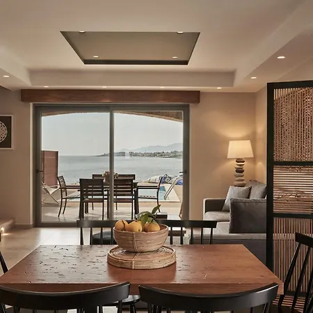 Beachfront Alassa W Private Pools Complex