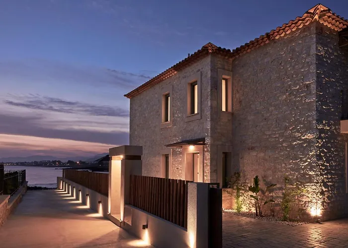 Beachfront Alassa W Private Pools Complex