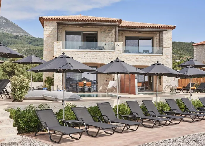 Beachfront Alassa W Private Pools Complex * Kotronion (West Mani)