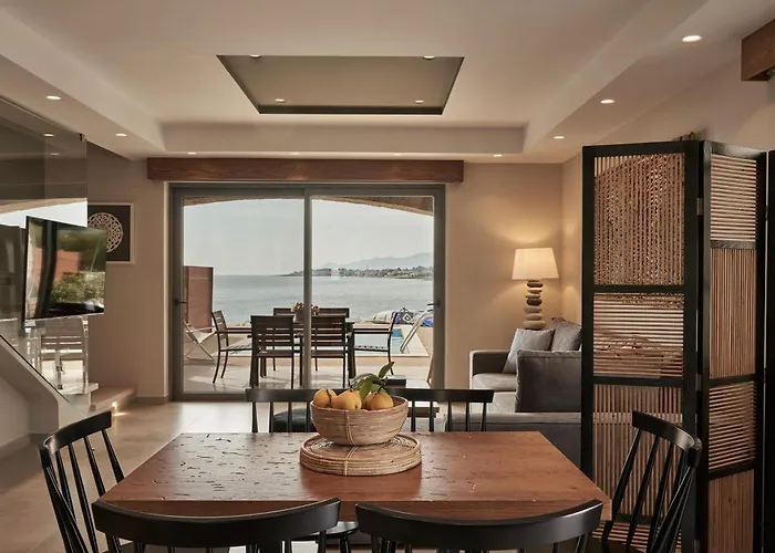 Beachfront Alassa W Private Pools Complex