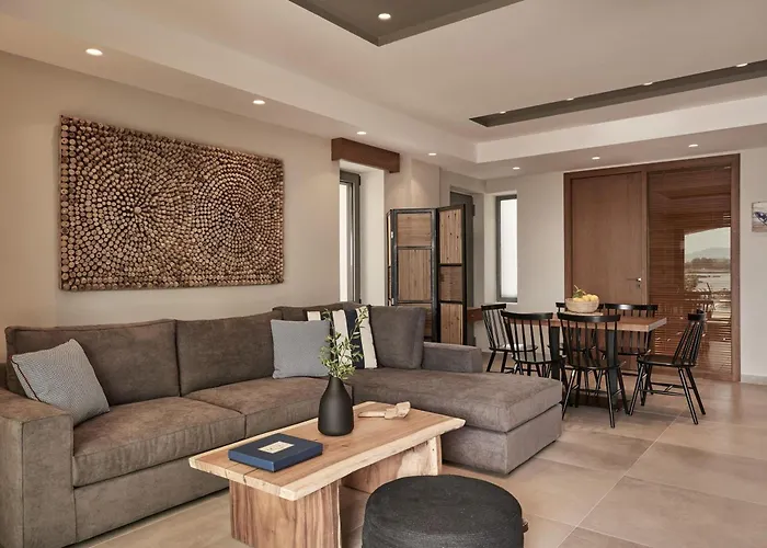 Villa Beachfront Alassa W Private Pools Complex *