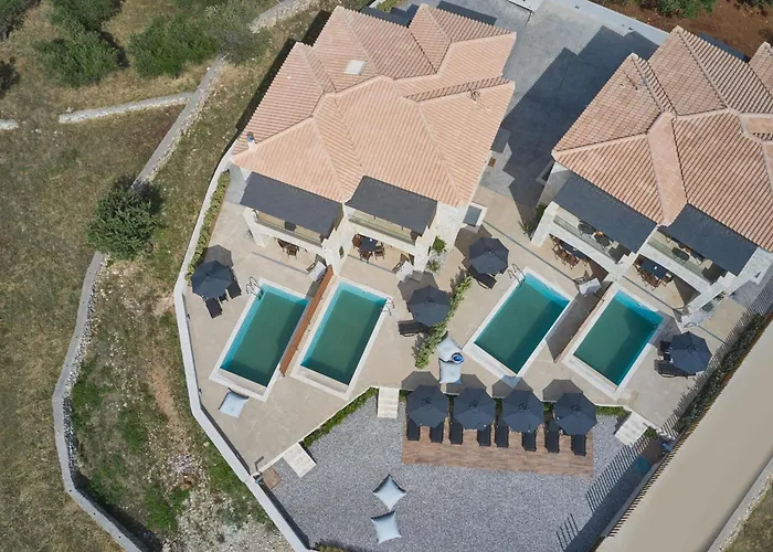 Villa Beachfront Alassa W Private Pools Complex